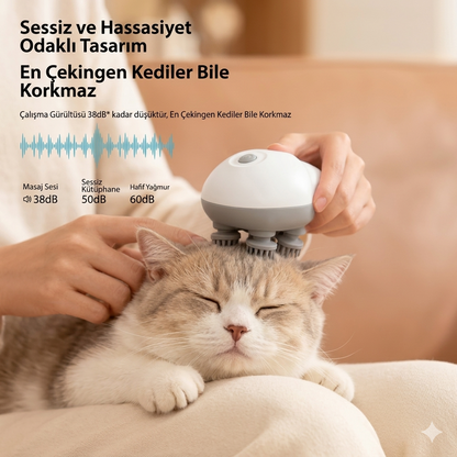 PedPurr: Akıllı Kedi Masaj Cihazı